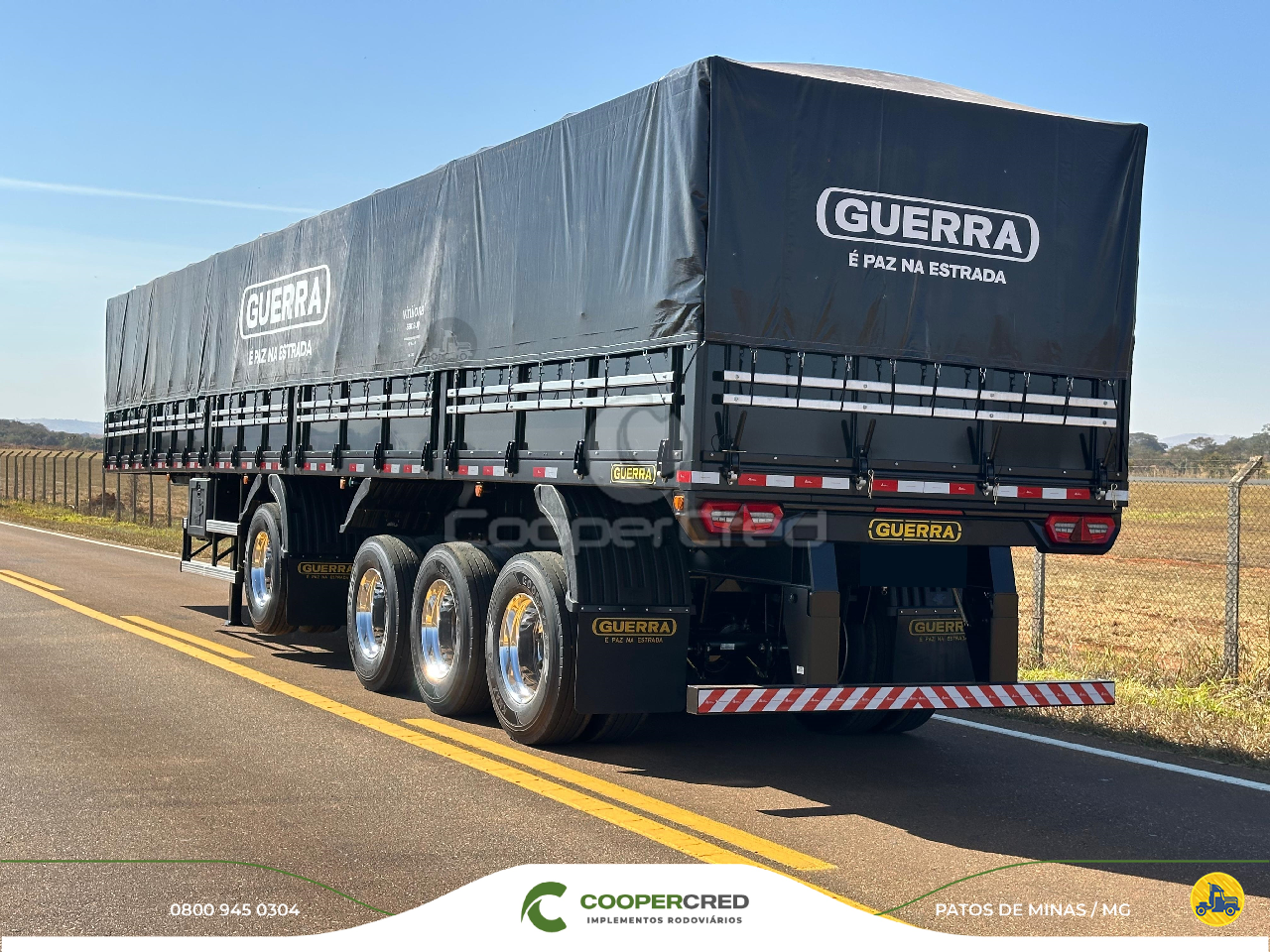CARRETA SEMI-REBOQUE GRANELEIRO Cooper Cred Implementos Rodoviários MG PATOS DE MINAS MINAS GERAIS MG